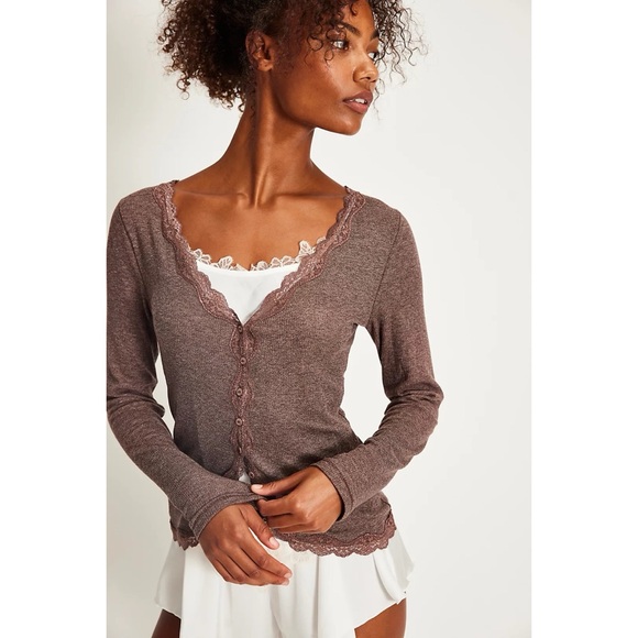 Free People 🌺 Big Love Rib Cardi - Picture 14 of 15